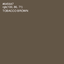 #645647 - Tobacco Brown Color Image